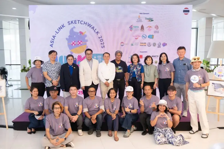 กลุ่ม Urban Sketchers Thailand ได้จัดงานแ...