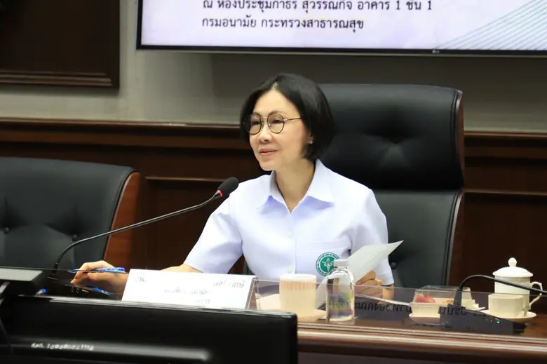 แพทย์หญิงอัมพร เบญจพลพิทักษ์ อธิบดีกรมอนามัย กล่าวว...