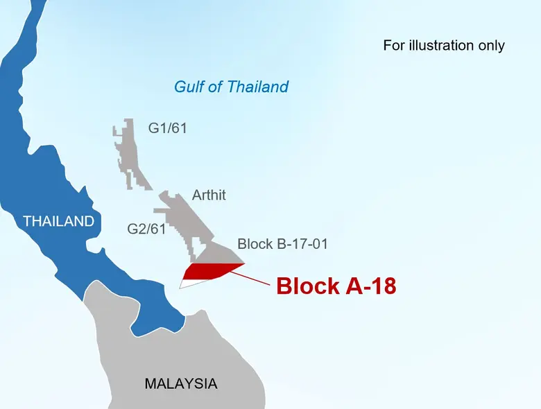 ปตท.สผ. เข้าถือสิทธิร้อยละ 50 ในแปลง A-18...