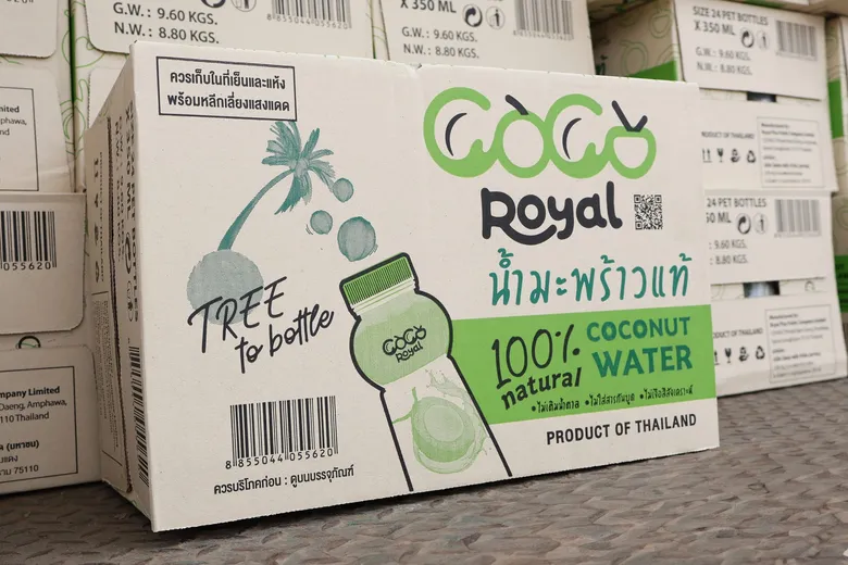 PLUS ส่งมอบน้ำมะพร้าว 100% สนับสนุนภารกิจช่วยเหลือชายแดนไทย-กัมพูชา และพื้นที่น้ำท่วม จ.น่าน ผ่านมูลนิธิองค์กรทำดี