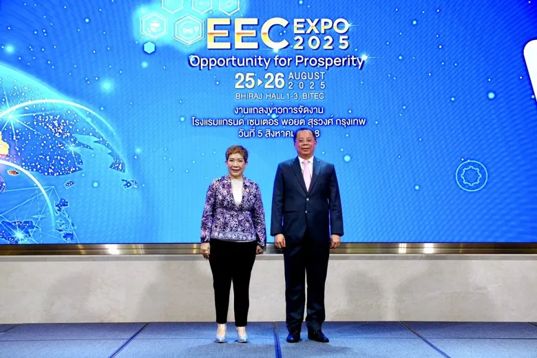 ทีเส็บ-อีอีซี ผนึกกำลังจัดงาน EEC EXPO 2025 ดึงรัฐ-เอกชน ชูศักยภาพโครงสร้างพื้นฐาน เทคโนโลยี ร่วมขับเคลื่อนเศรษฐกิจไทยสู่อนาคต
