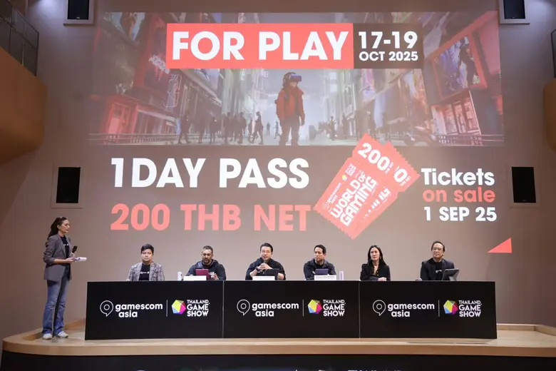 สองยักษ์ใหญ่ "gamescom asia x Thailand Game Show" ผนึกกำลังเพื่อสร้างงานเกมระดับโลก ใจกลางกรุงเทพฯ 16-19 ตุลาคม ณ ศูนย์การประชุมแห่งชาติสิริกิติ์