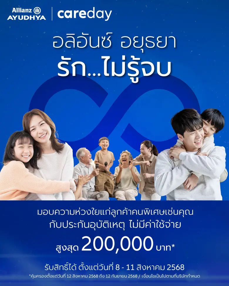 อลิอันซ์ อยุธยา มอบความห่วงใยให้ลูกค้าคนสำคัญ ส่งคว...