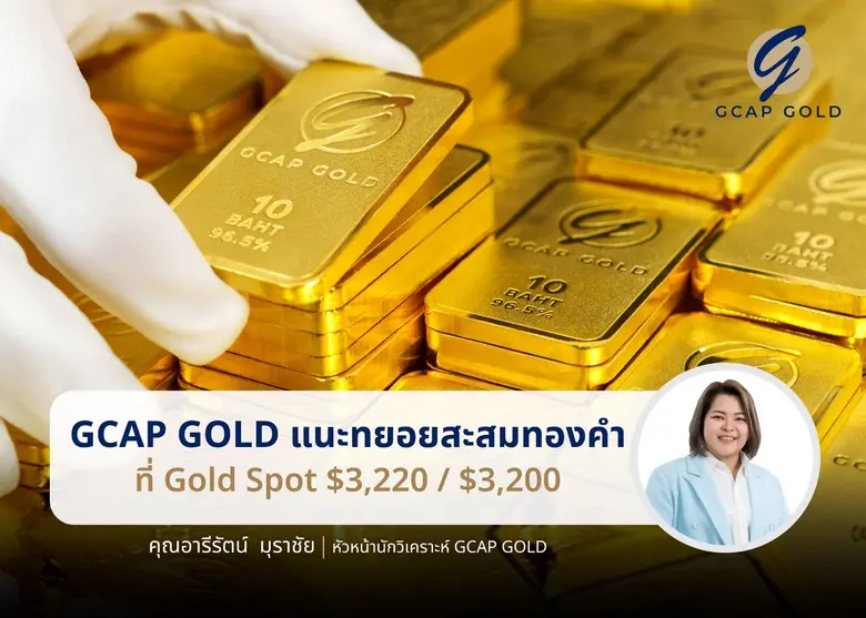 บริษัท จีแคป จำกัด หรือ GCAP GOLD ประเมินราคาทองคำย...