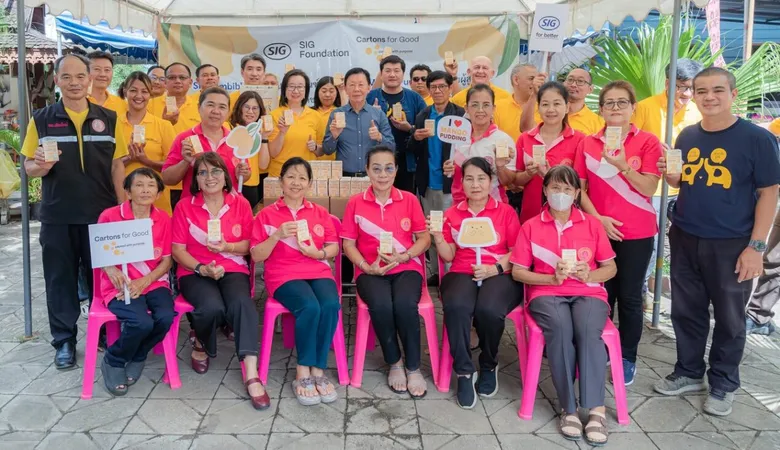 Transforming food loss into essential nutrition SIG Foundation expands "Cartons for Good" initiative to Thailand