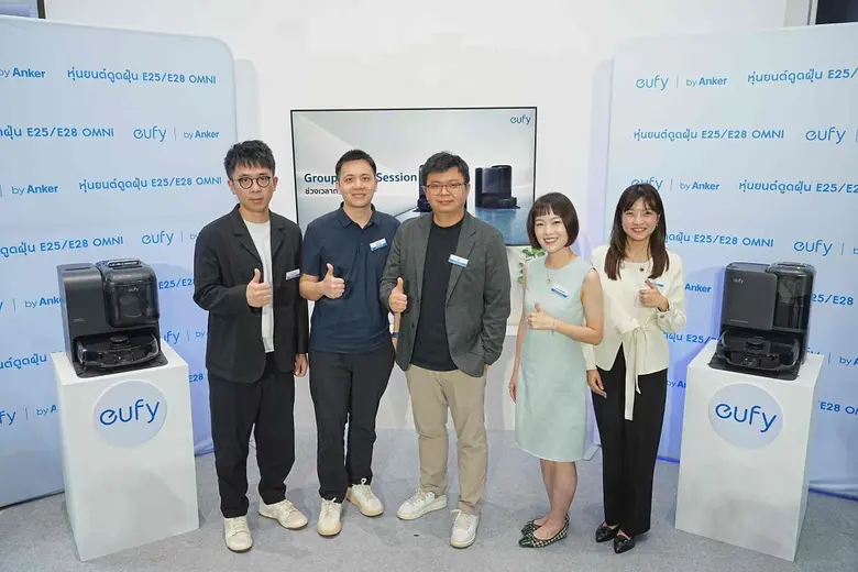 eufy แบรนด์ผลิตภัณฑ์สมาร์ทโฮมชั้นนำ เปิดตัวหุ่นยนต์...