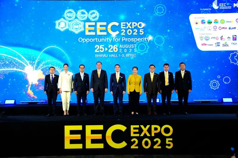 ทีเส็บ จับมือ สกพอ. พร้อมพันธมิตรภาครัฐ เอกชนกว่า 100 หน่วยงาน เปิดงาน EEC EXPO 2025