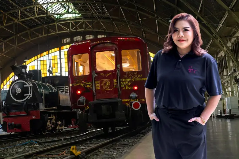 นั่งรถไฟหรู Royal Blossom ท่องเส้นทางราชบ...