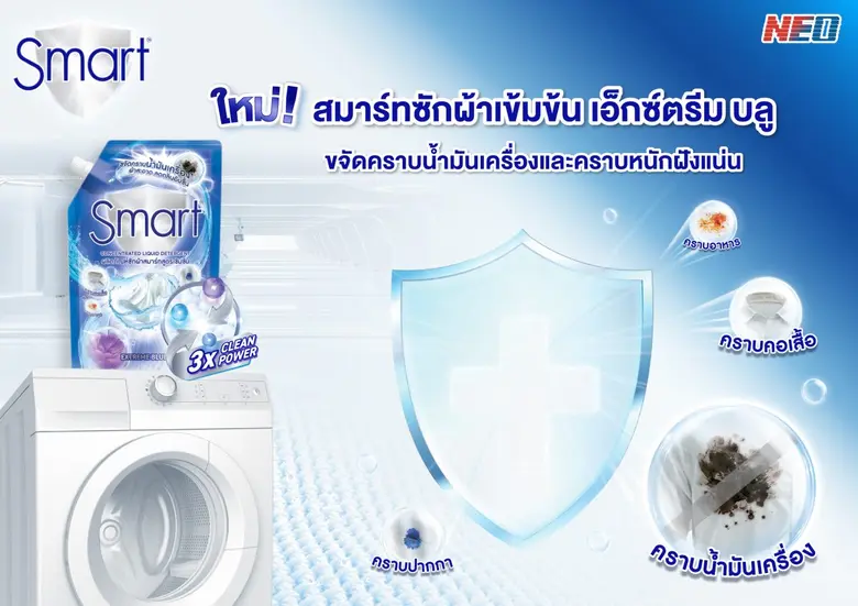 สมาร์ท (Smart) ผลิตภัณฑ์ซักผ้ามาตรฐานสากล...