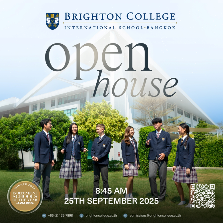 Brighton College Bangkok มีความยินดีที่จะ...