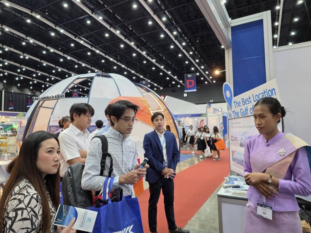 ท่าเรือประจวบ โชว์ศักยภาพ ร่วมงาน "TILOG-LOGISTIX 2025" เปิดบูธบริการโลจิสติกส์ครบวงจร