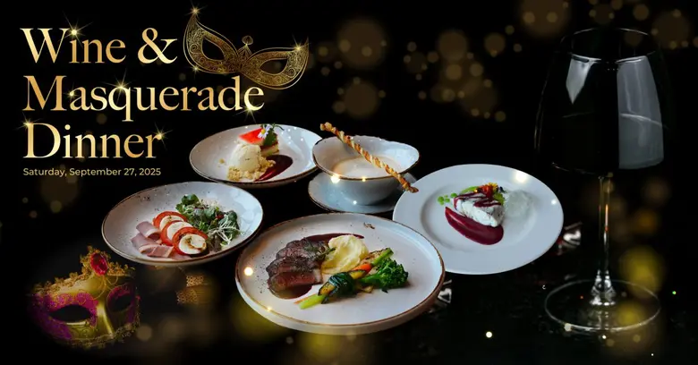 Wine & Masquerade Dinner at 145?F Grill & Bar, Novo...