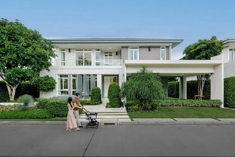 แลนด์ แอนด์ เฮ้าส์ แนะนำแบบบ้านซีรีส์ใหม่ "Santir" ที่โครงการมัณฑนา ราชพฤกษ์-นครอินทร์
