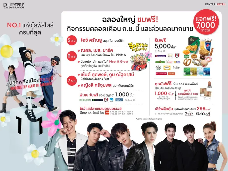 ศูนย์การค้าโรบินสันไลฟ์สไตล์ ในเครือเซ็นท...