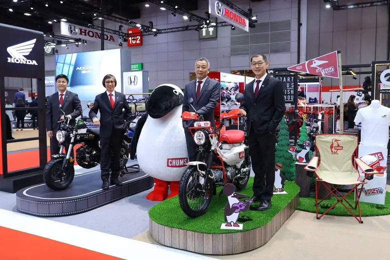 'New Honda CT125 CHUMS Limited Edition' สร้างกระแสตอบรับถล่มทลาย ฉลองยอดจอง 300 คัน ภายใน 10 วัน ณ งาน Big Motor Sale 2025