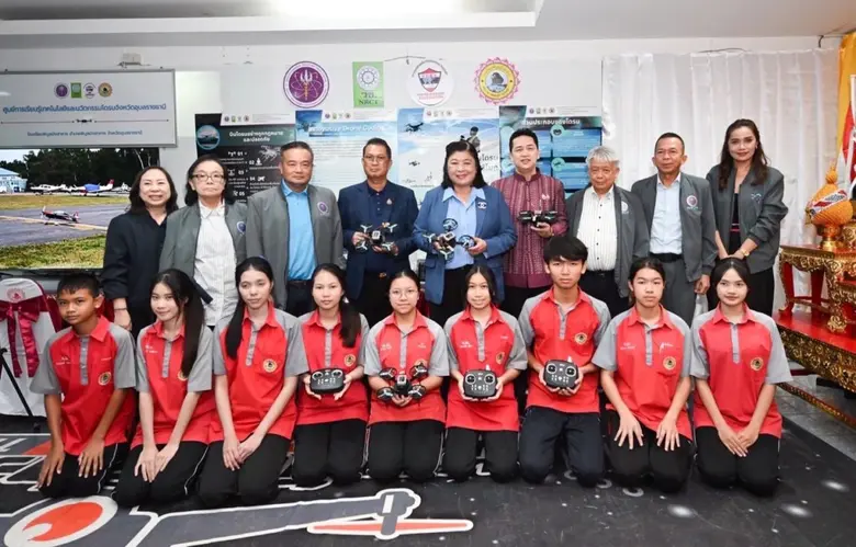 วช. สนับสนุนการจัดตั้งศูนย์การเรียนรู้นวัตกรรมโดรน ณ โรงเรียนพิบูลมังสาหาร จ.อุบลราชธานี พัฒนาเป็นศูนย์ขยายผลทักษะด้านเทคโนโลยีสำหรับสถาบันการศึกษาในพื้นที่