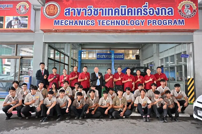 เลขาธิการ กอศ. ลุยพื้นที่ฉะเชิงเทรา ขับเคลื่อนอาชีวศึกษาไทย สู่มาตรฐานสากล