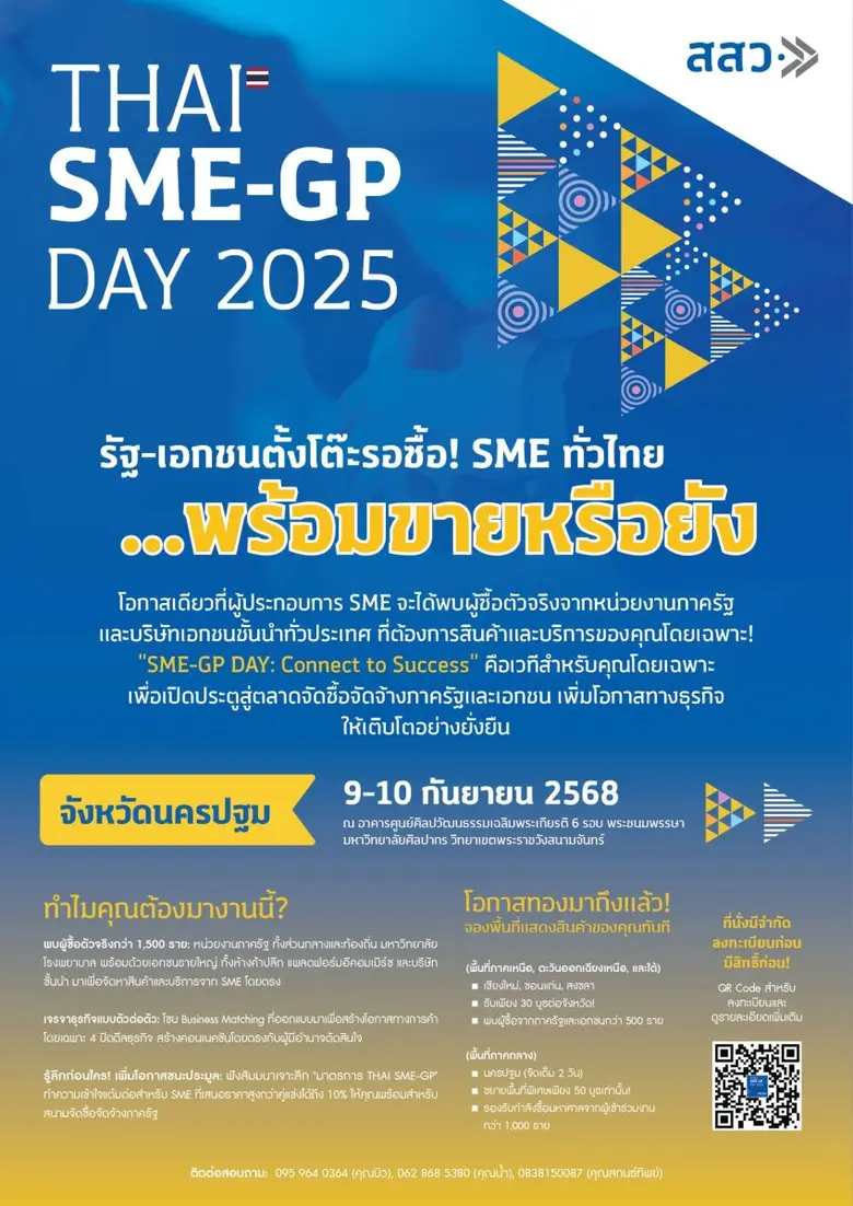 รัฐ-เอกชนตั้งโต๊ะรอซื้อ! SME ทั่วไทย...พร้อมขายหรือ...