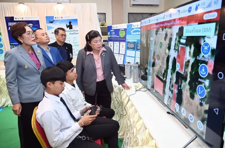 วช. สนับสนุนความร่วมมือสถาบันการศึกษาและหน่วยงานท้องถิ่น เปิดศูนย์การเรียนรู้เทคโนโลยีโดรนเพื่อการเกษตร ณ วิทยาลัยเทคนิคปักธงชัย เพื่อยกระดับเกษตรกรรมในพื้นที่
