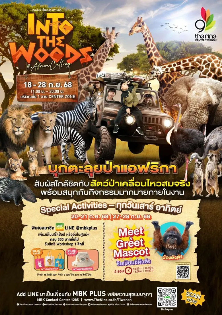 เดอะไนน์ เซ็นเตอร์ ติวานนท์ ศูนย์การค้าใน...