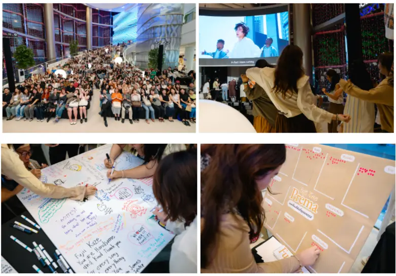 บรรยากาศอบอุ่นฟีลกู๊ดไปตลอดทั้งงานจริง ๆ ...