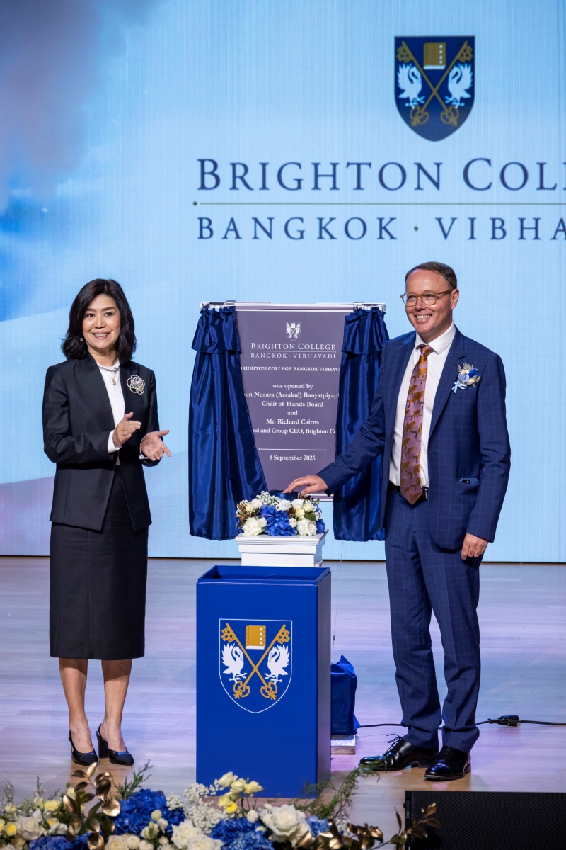 Brighton College Bangkok Vibhavadi ฉลองเปิดตัวแคมปัสแห่งใหม่ในจุดแลนด์มาร์กสำคัญ