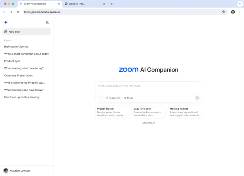 ในงานประจำปี Zoomtopia สำหรับพันธมิตรและล...