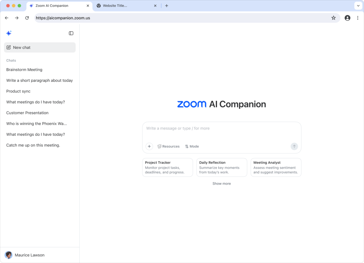 ในงานประจำปี Zoomtopia สำหรับพันธมิตรและล...