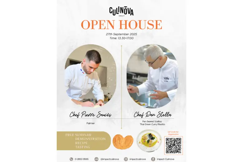 โรงเรียนสอนทำอาหารชั้นนำ IMPACT Culinova ...