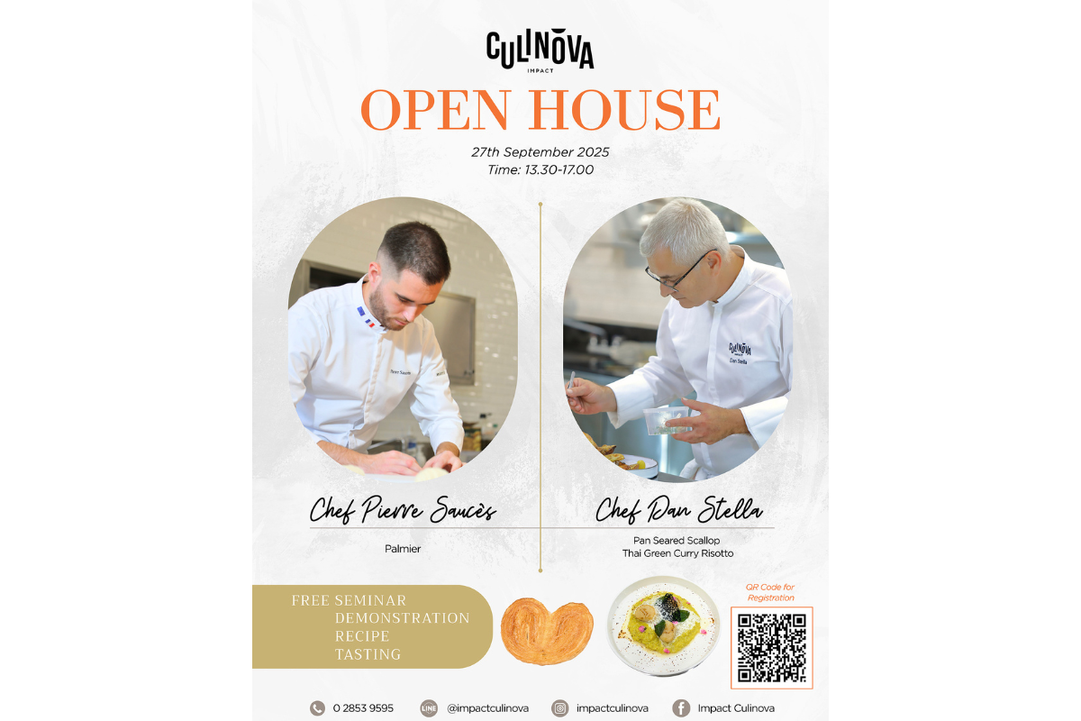 โรงเรียนสอนทำอาหารชั้นนำ IMPACT Culinova ...