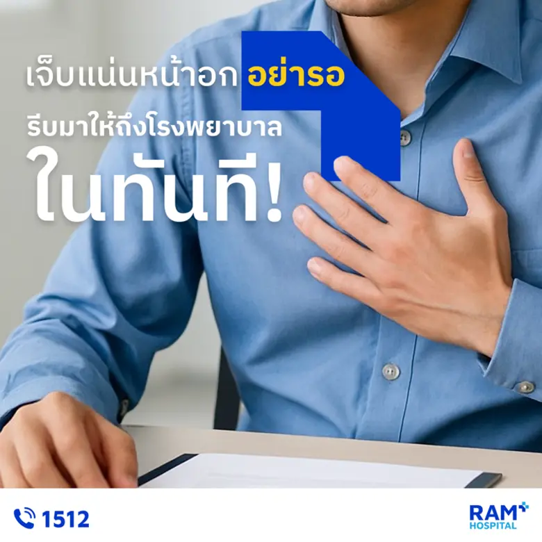 โรคกล้ามเนื้อหัวใจขาดเลือดเฉียบพลัน เกิดจากหลอดเลือ...