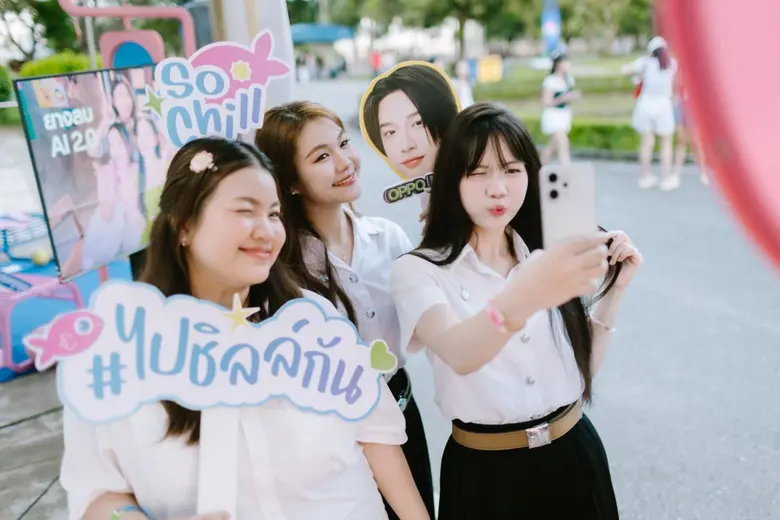 OPPO ประเทศไทย สร้างสีสันให้กับวงการนักศึ...