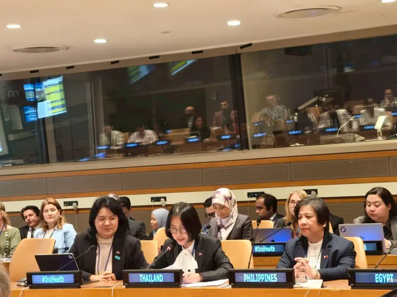 กรมอนามัยร่วมการอภิปรายในกิจกรรมคู่ขนาน "Time to act on sugars: advancing health equity and tackling noncommunicable diseases (NCDs) with a focus on oral diseases" ในห้วงการประชุมสมัชชาสหประชาชาติ ครั้งที่ 80