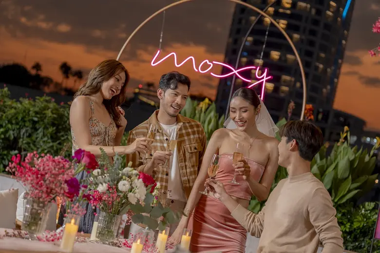Moxy Bangkok Ratchaprasong, the bold life...