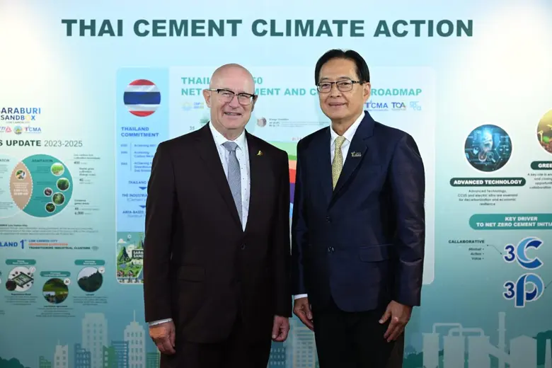 สมาคมอุตสาหกรรมปูนซีเมนต์ไทย (TCMA) ร่วมม...