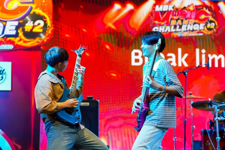 เพียงแค่การแข่งขันรอบแรก แต่เวทีการแข่งขัน MBK MUSI...