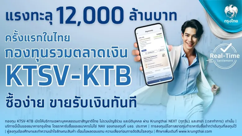 ธนาคารกรุงไทยสร้างปรากฎการณ์ในตลาดกองทุน KTSV-KTB ย...