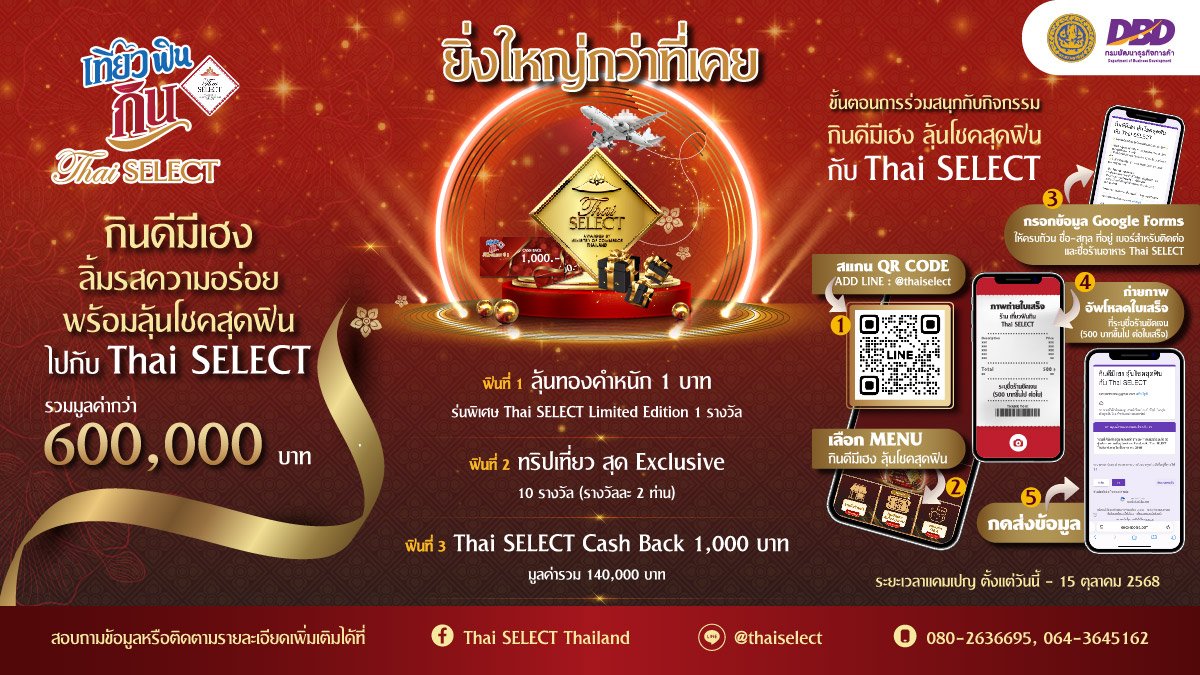 กรมพัฒนาธุรกิจการค้า กระทรวงพาณิชย์ เร่งเ...