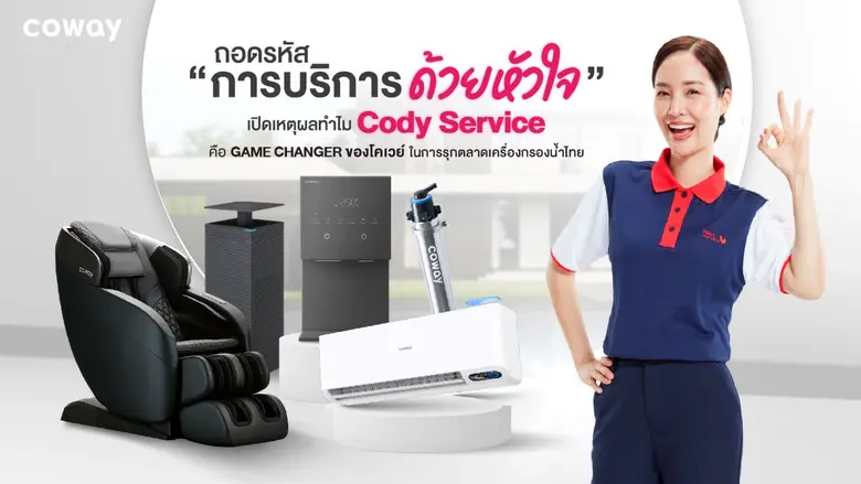 โคเวย์ (Coway) แบรนด์เครื่องกรองน้ำและเคร...