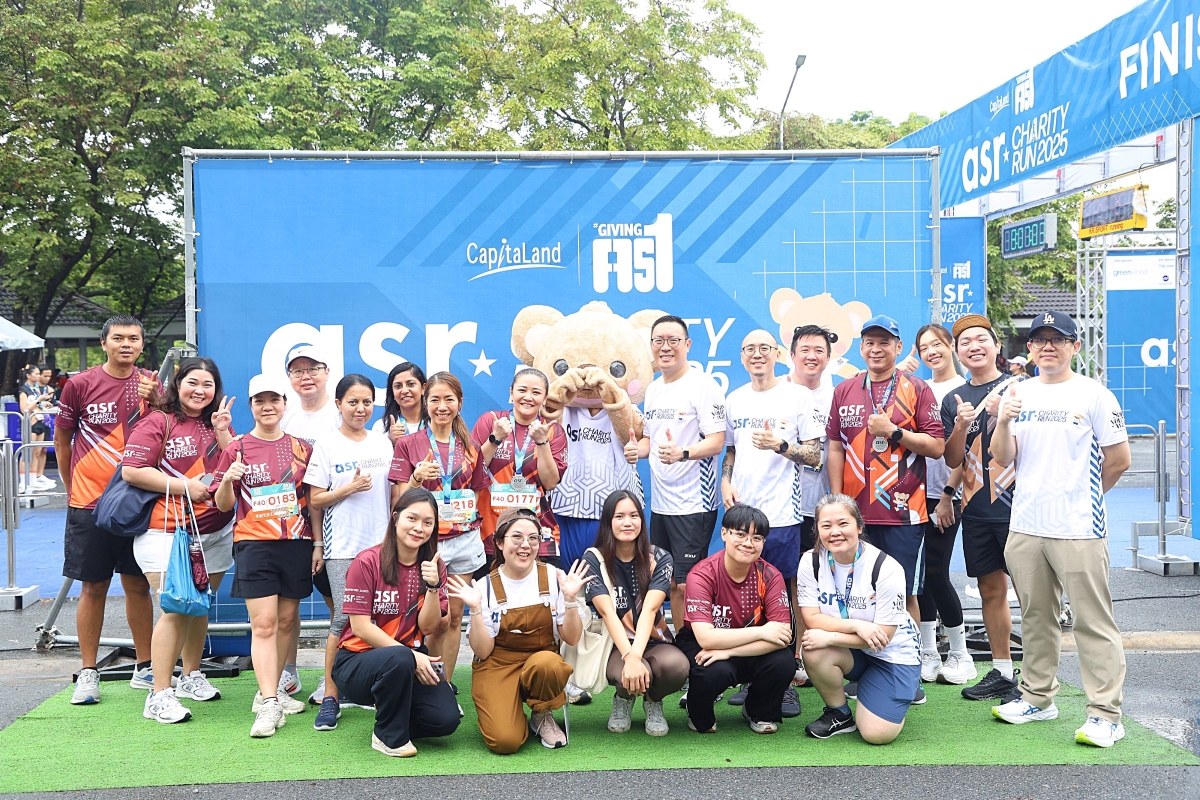 แอสคอทท์ตอกย้ำพลังแห่งการสร้างสรรค์เพื่อสังคม จัดงาน Ascott Star Rewards Charity Run 2025 ต่อเนื่องเป็นปีที่สอง
