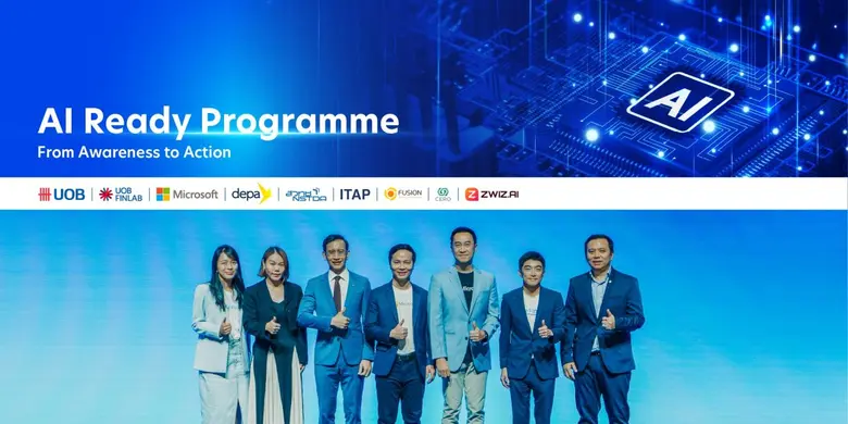 ยูโอบี ประเทศไทย เสริมแกร่ง SMEs ไทยด้วย AI กับโครง...