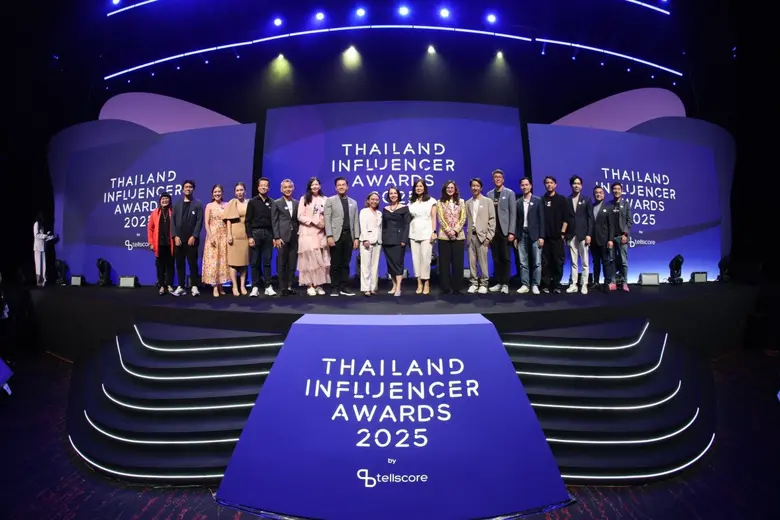Tellscore ผนึกกำลังพันธมิตรจัด "Thailand Influencer Awards 2025 by Tellscore" เวทีใหญ่แห่งปีเชิดชูคอนเทนต์ครีเอเตอร์ผู้ส่งอิทธิพลทางความคิด