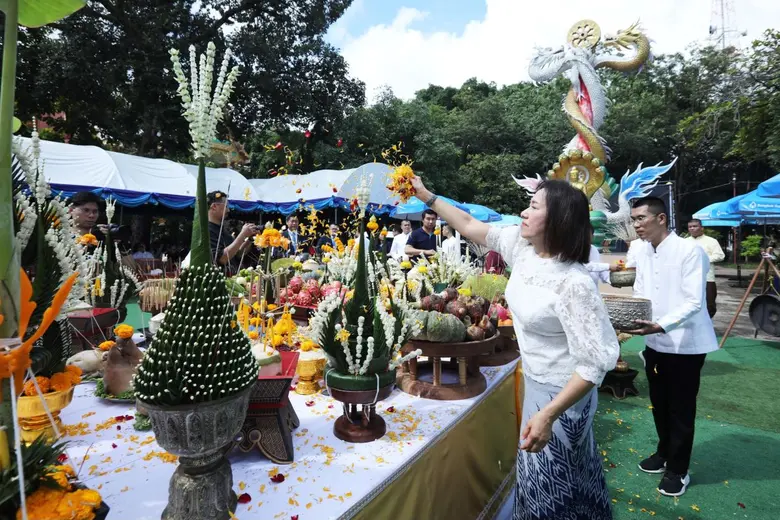 ธนาคารกรุงเทพ จัดพิธีพุทธาภิเษก 'พระมงคลมิ่งเมือง' พระคู่บ้านคู่เมืองชาวอำนาจเจริญ วัตถุมงคลที่ระลึกงานพระกฐินพระราชทาน ปี 68 ณ วัดสำราญนิเวศ พระอารามหลวง จ.อำนาจเจริญ