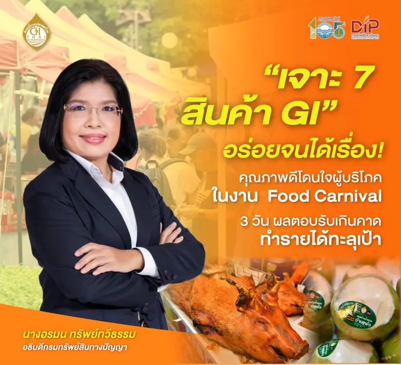 กรมทรัพย์สินทางปัญญาเผยความสำเร็จในการส่ง...