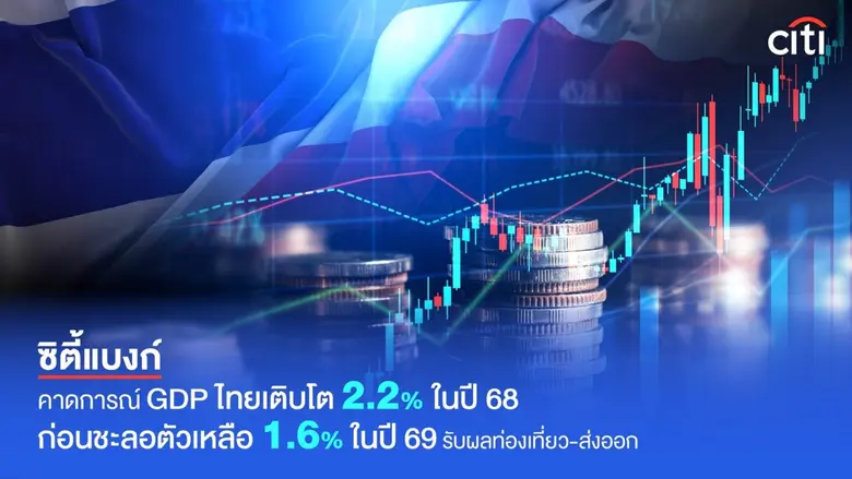ธนาคารซิตี้แบงก์ ชี้เศรษฐกิจโลกในครึ่งหลั...