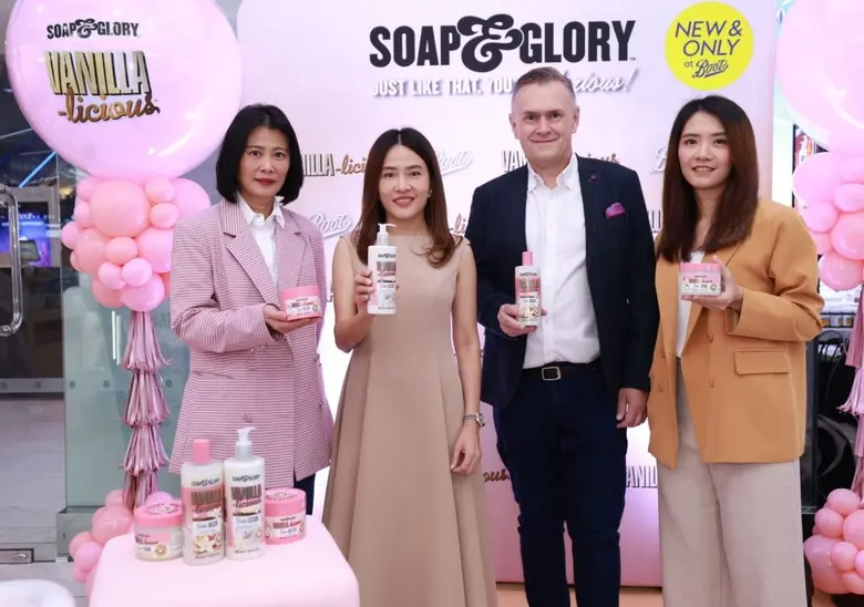 Soap &amp; Glory แบรนด์บิวตี้ชื่อดังจากอังกฤษ เปิดตัวกลิ่นใหม่ "VANILLA-licious" ในไทย