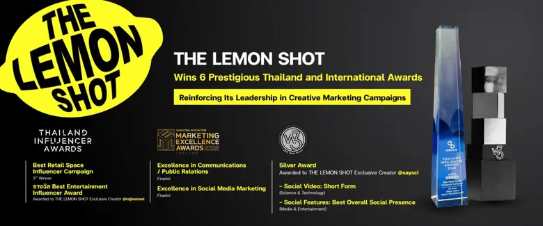 THE LEMON SHOT ผู้นำด้านโซลูชันการตลาดแบบครบวงจรของ...