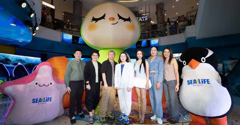 "ซีไลฟ์ แบงคอก" ฉลองครบรอบ 20 ปี ปลุกกระแส Art Marketing ครั้งใหญ่ ดึงคาแรกเตอร์ไทย "Greenie &amp; Elfie" สร้างโลกใต้น้ำสุดมหัศจรรย์