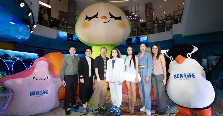 "ซีไลฟ์ แบงคอก" ฉลองครบรอบ 20 ปี ปลุกกระแส Art Marketing ครั้งใหญ่ ดึงคาแรกเตอร์ไทย "Greenie & Elfie" สร้างโลกใต้น้ำสุดมหัศจรรย์