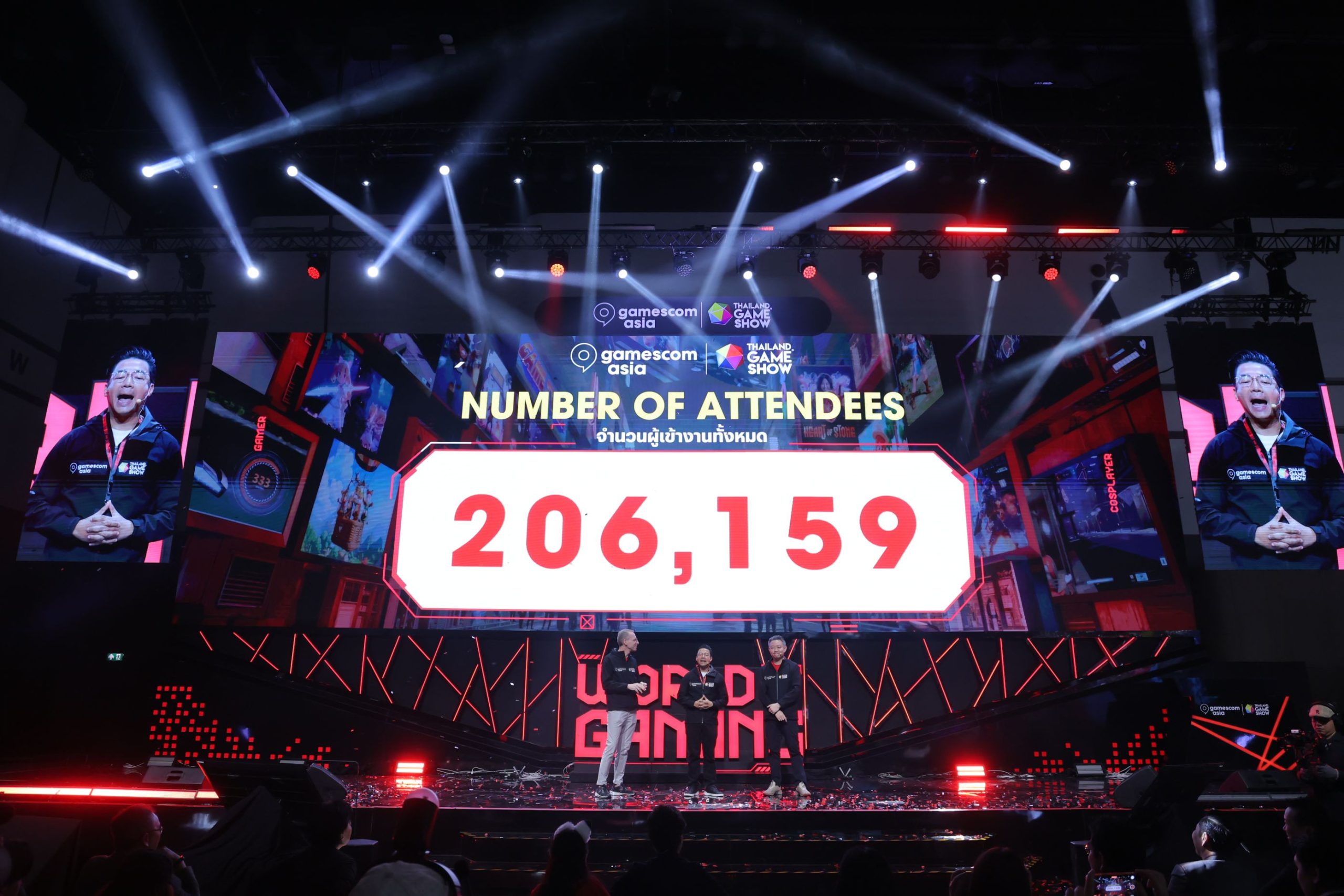 ผู้เข้าร่วมงานอีเวนต์ร่วมครั้งแรกกว่า 206,159 คน ตล...